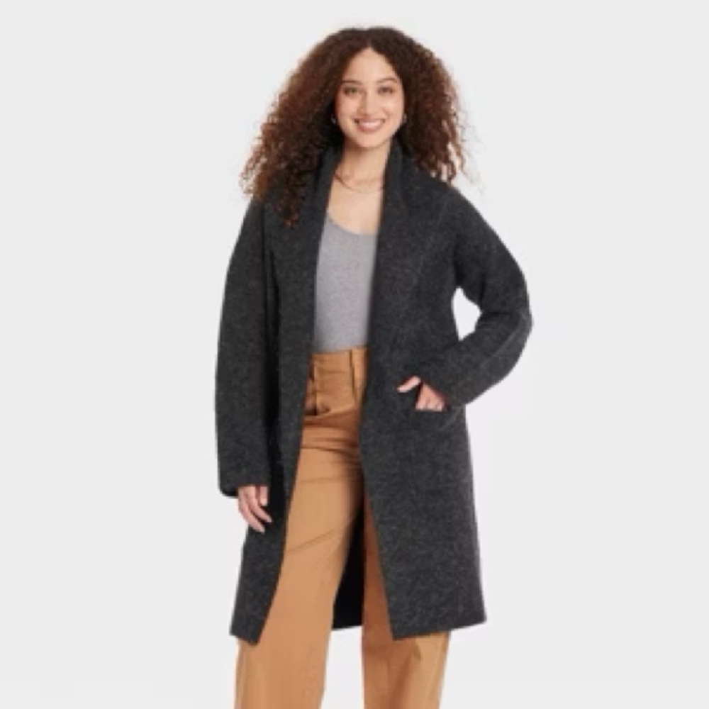 A NEW DAY duster cardigan black size M